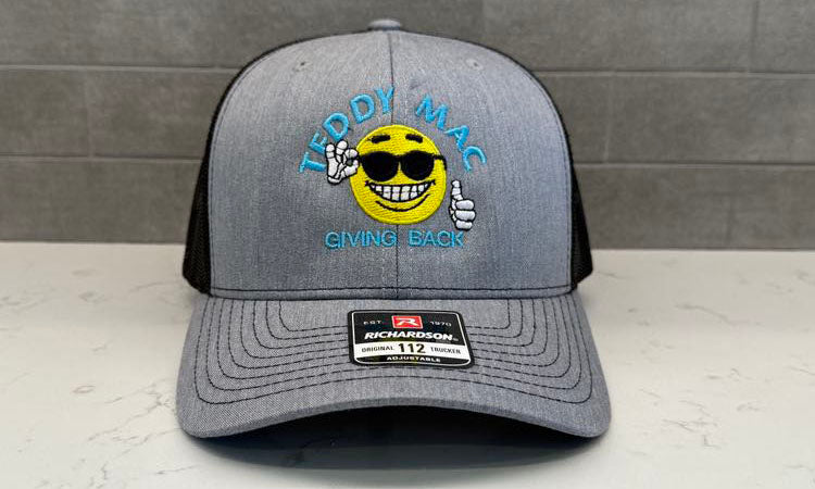 Teddy Mack Giving Back - 112 Richardson Snapback Heather Gray/Black