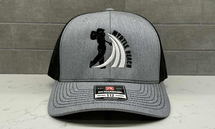 Myrtle Beach Golf - 112 Snapback Heather Gray/Black