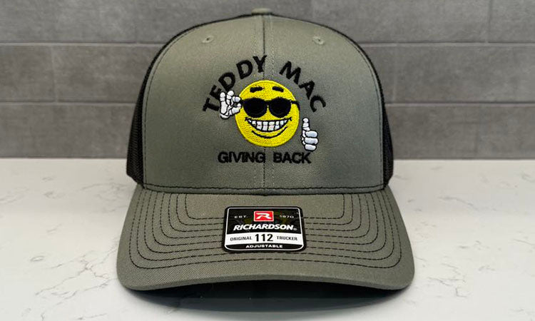 Teddy Mack Giving Back - 112 Richardson Snapback Loden/Black