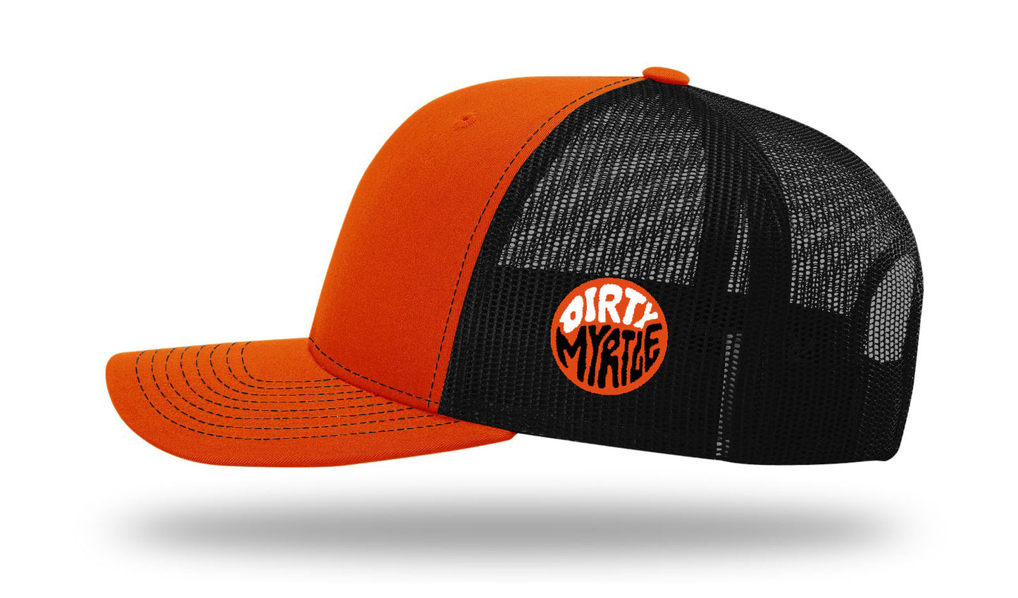 MB Shield - Richardson 112 Snapback - Orange/Black