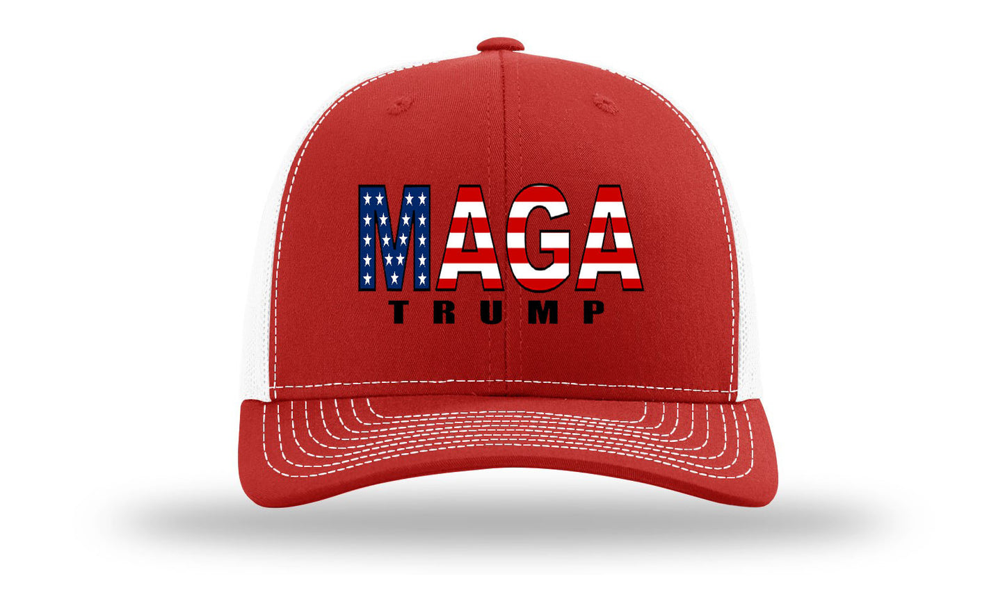 MAGA Trump - R112 Red/White