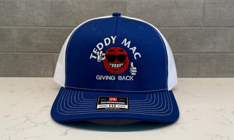 Teddy Mack Giving Back - 112 Richardson Snapback Royal Blue/White