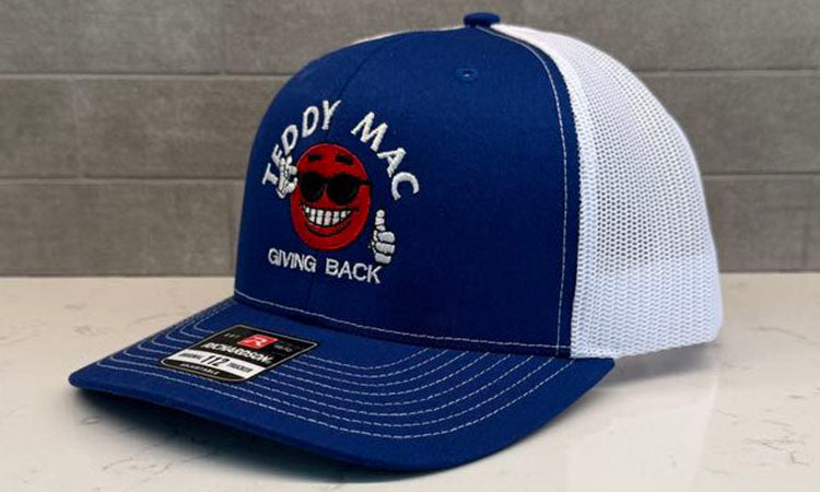 Teddy Mack Giving Back - 112 Richardson Snapback Royal Blue/White