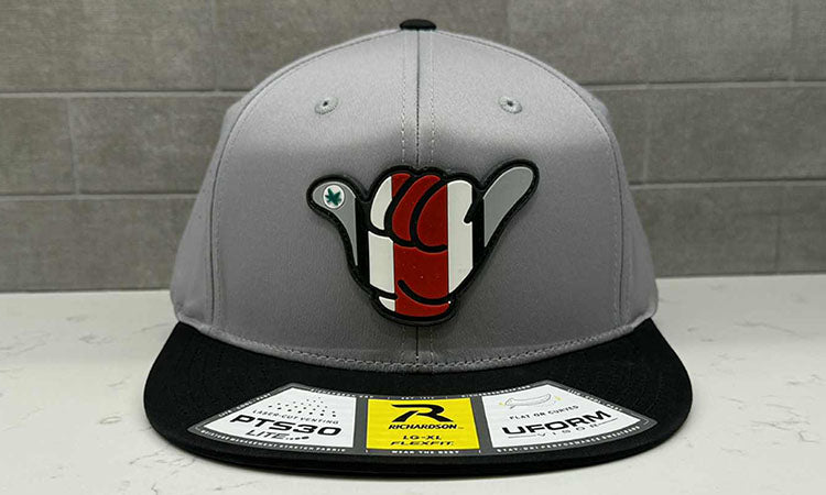 Ohio State Buckeyes Hang Loose Hat - Richardson PTS30 Gray/Black