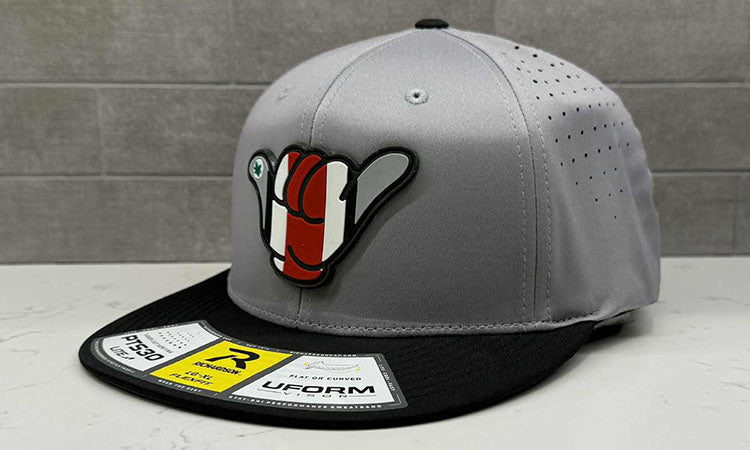 Ohio State Buckeyes Hang Loose Hat - Richardson PTS30 Gray/Black