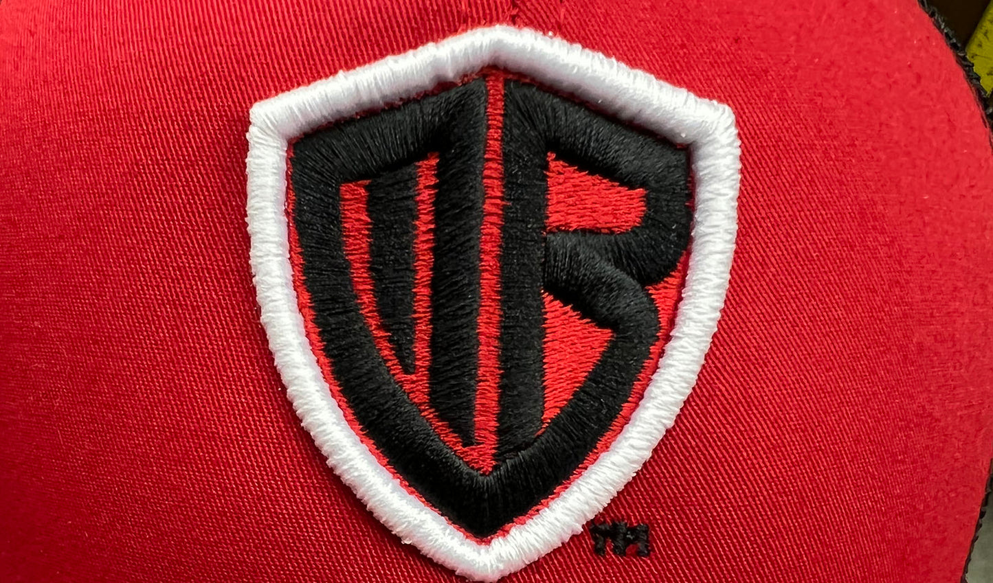 MB Shield 3D Puff  - R112 Snapback - Red/Black