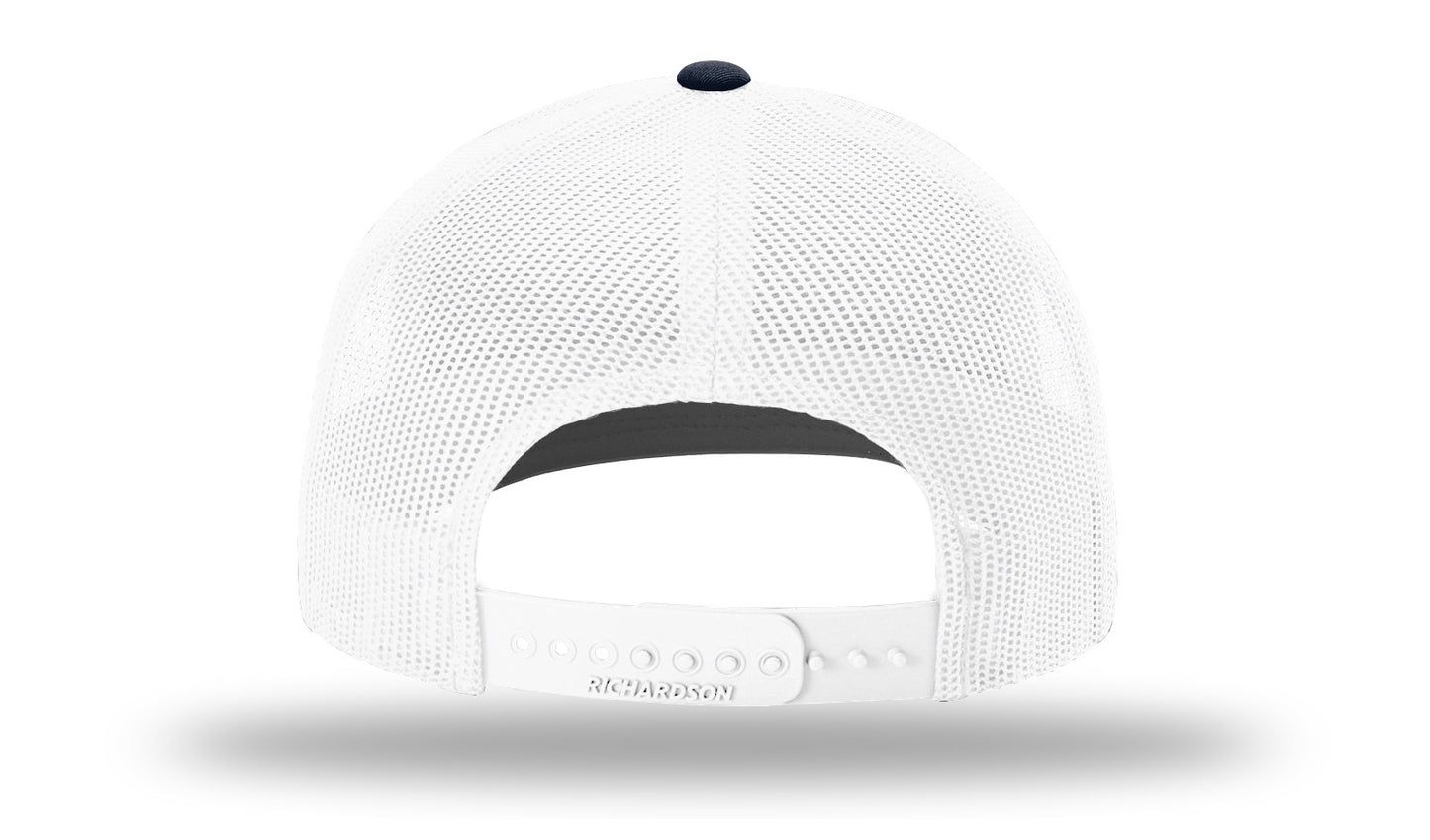 MB Shield - Richardson 112 Snapback - Red/White/Black
