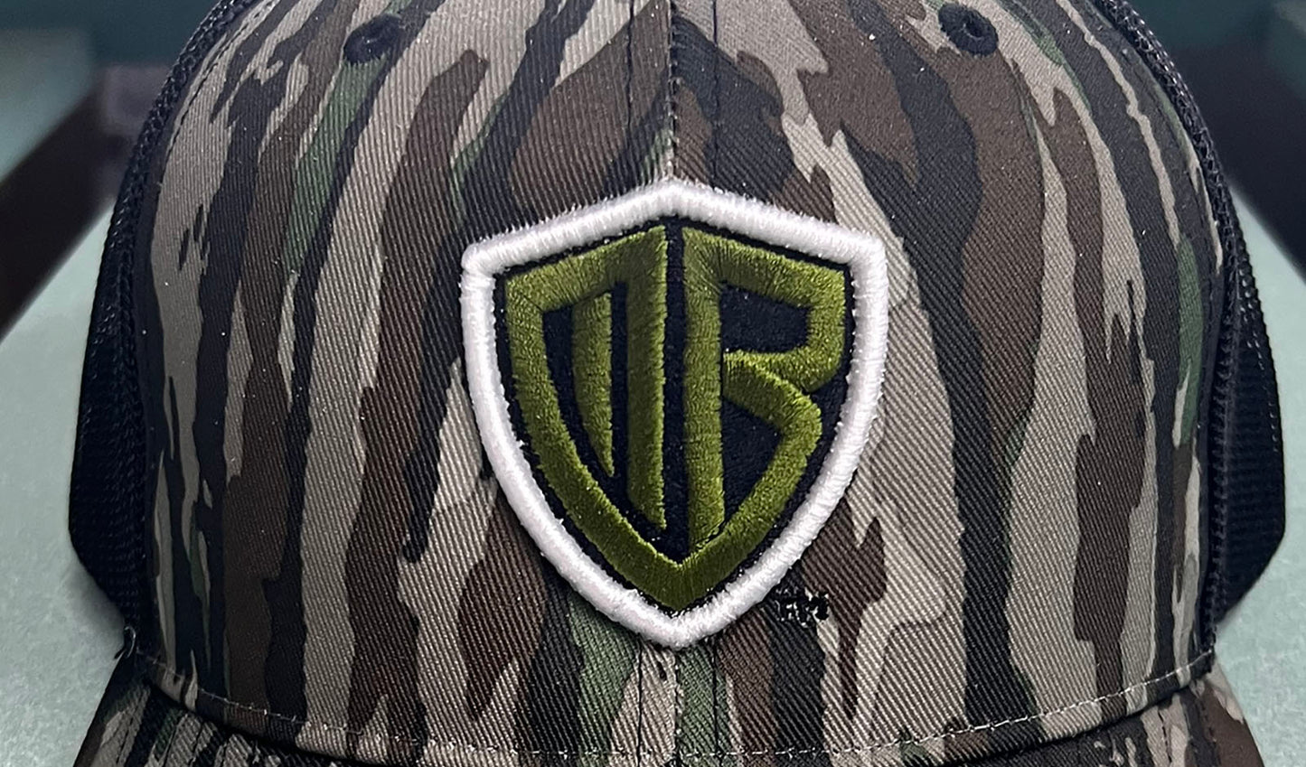 MB Shield - Richardson 112P Snapback - Realtree Black Hunter Green