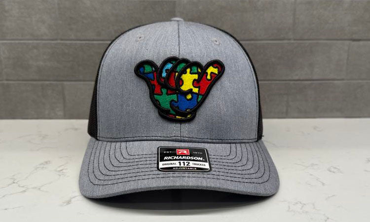 Autism Hang Loose - 112 Snapback Heather Gray/Blck