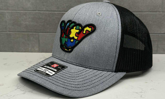 Autism Hang Loose - 112 Snapback Heather Gray/Blck