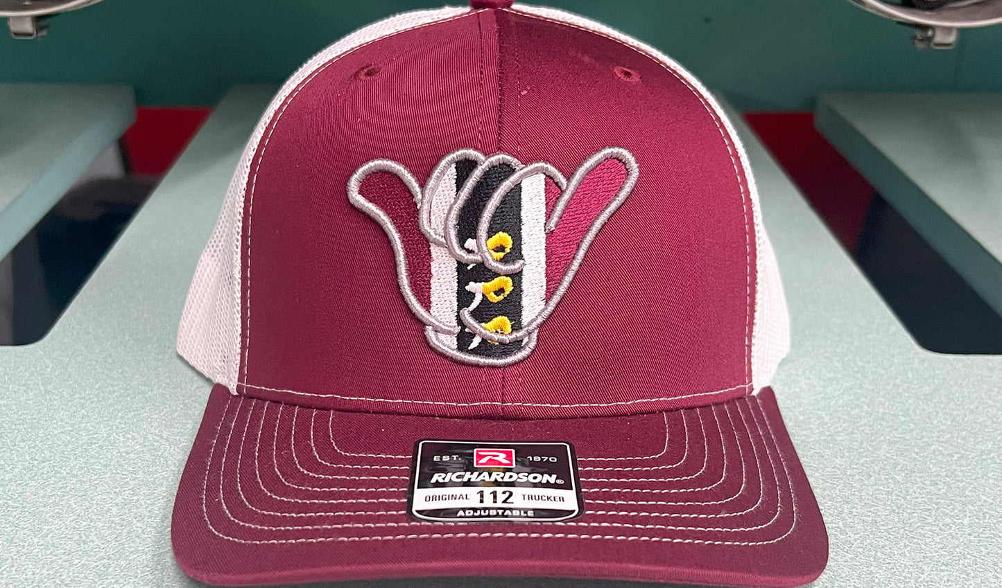 South Carolina Gamecocks Hang Loose - Richardson 112 Maroon/White Snapback