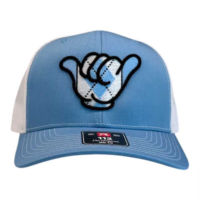UNC Tarheels Hang Loose - 112 Snapback Columbia Blue/White