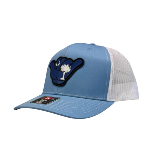 SC Flag PVC Patch Hang Loose - 112 Snapback CB/White