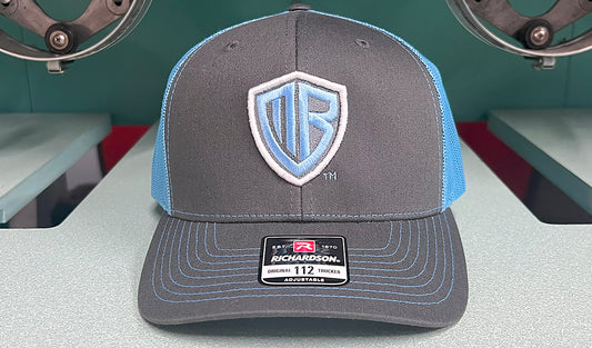 MB Shield - Richardson 112 Snapback - Charcoal/Columbia Blue