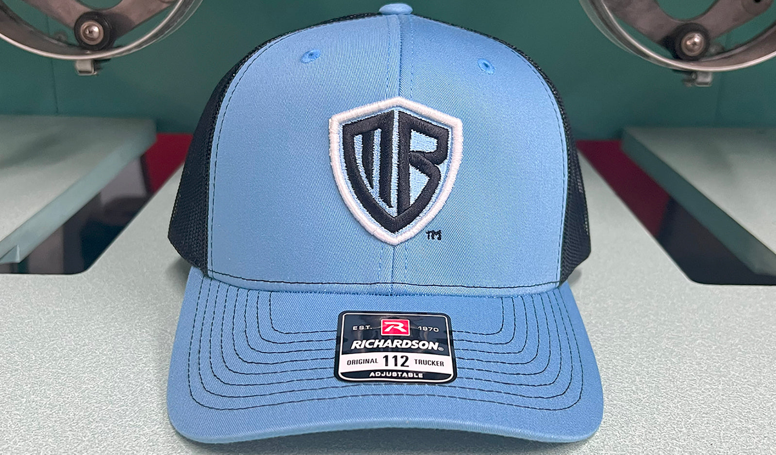 MB Shield - Richardson 112 Snapback - Columbia Blue/Black – Myrtle Beach  Hats™