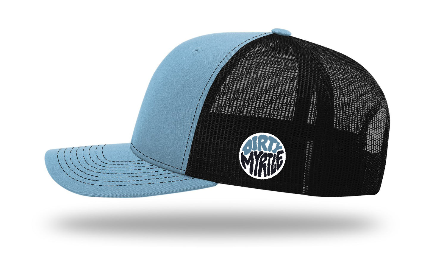 MB Shield - Richardson 112 Snapback - Columbia Blue/Black