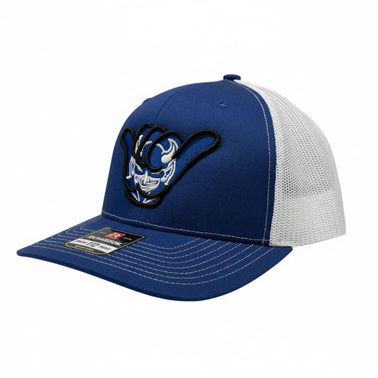 Blue Devils Hang Loose - Richardson 112 Royal Blue/White Snapback