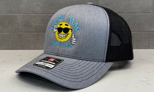 Teddy Mack Giving Back - 112 Richardson Snapback Heather Gray/Black