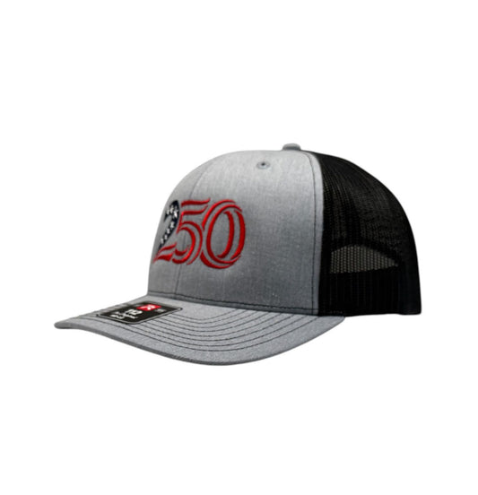 250 Hat - Richardson 112 Snapback Heather Gray/Black