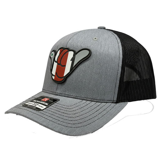 Buckeyes PVC Patch Hang Loose - 112 Snapback Heather Gray/Black