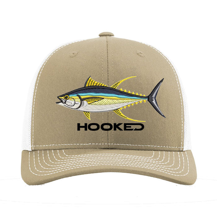 Yellow Fin Tuna - 112 Khaki/White