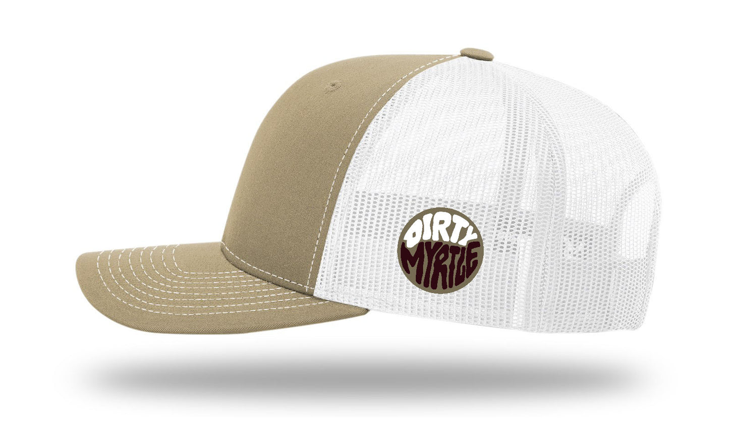 MB Shield - Richardson 112 Snapback - Khaki/White/Burgandy