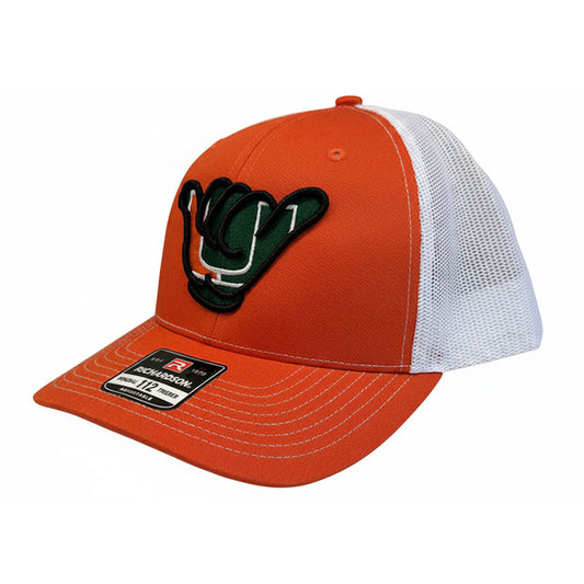 Miami Hurricanes Hang Loose - Richardson 112 Orange/White