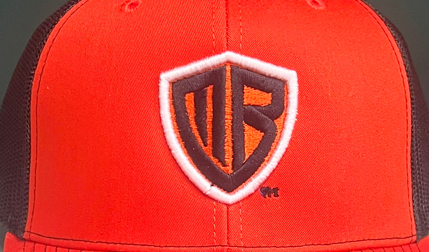 MB Shield - Richardson 112 Snapback - Orange/Black