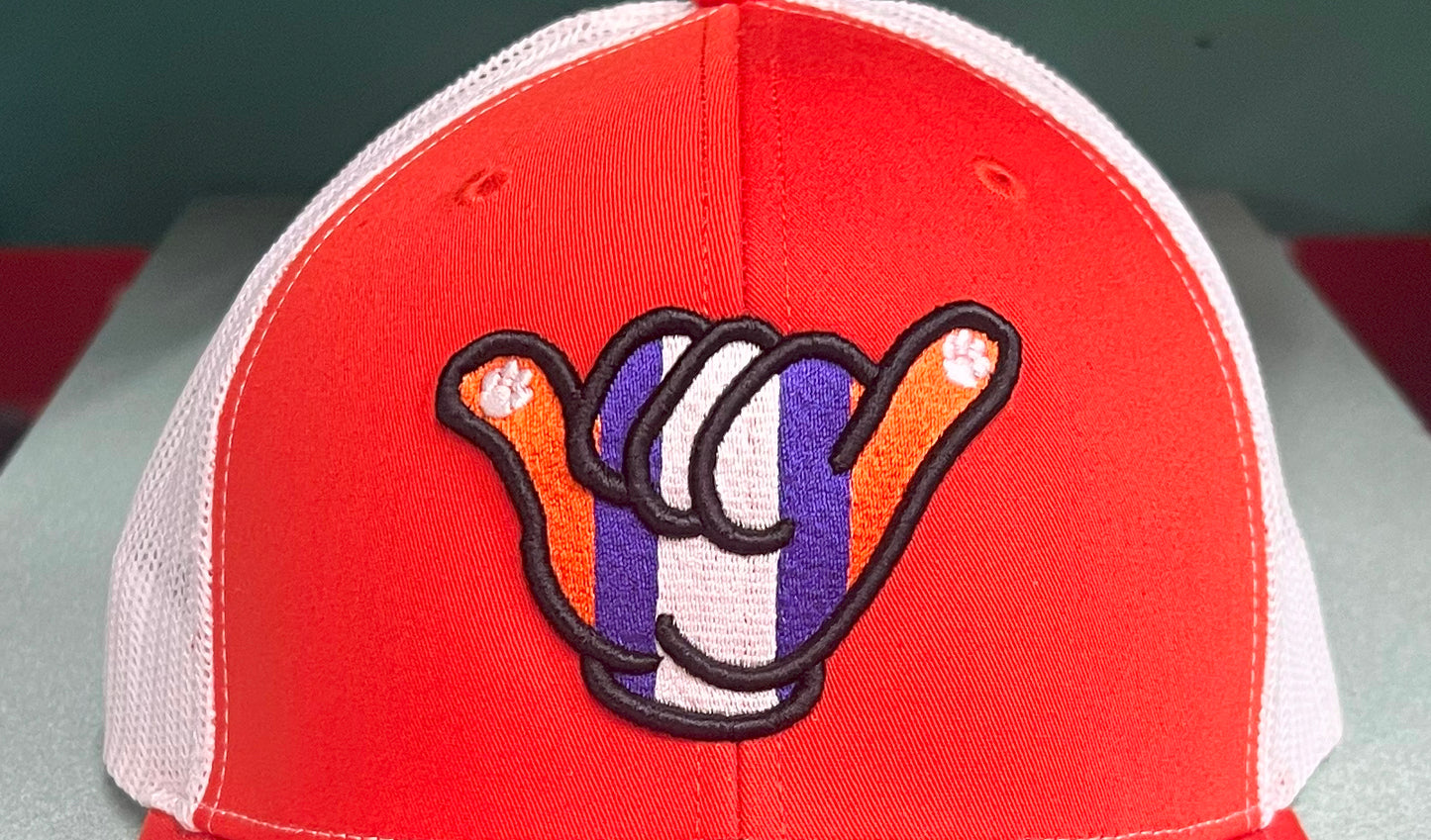 Clemson Tigers Hang Loose - Richardson 112 Orange/White Snapback