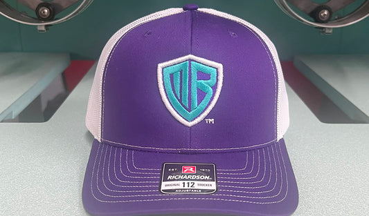 MB Shield - Richardson 112 Snapback - Purple/Teal