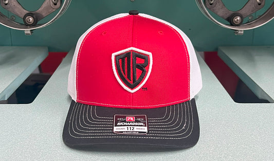 MB Shield - Richardson 112 Snapback - Red/White/Black