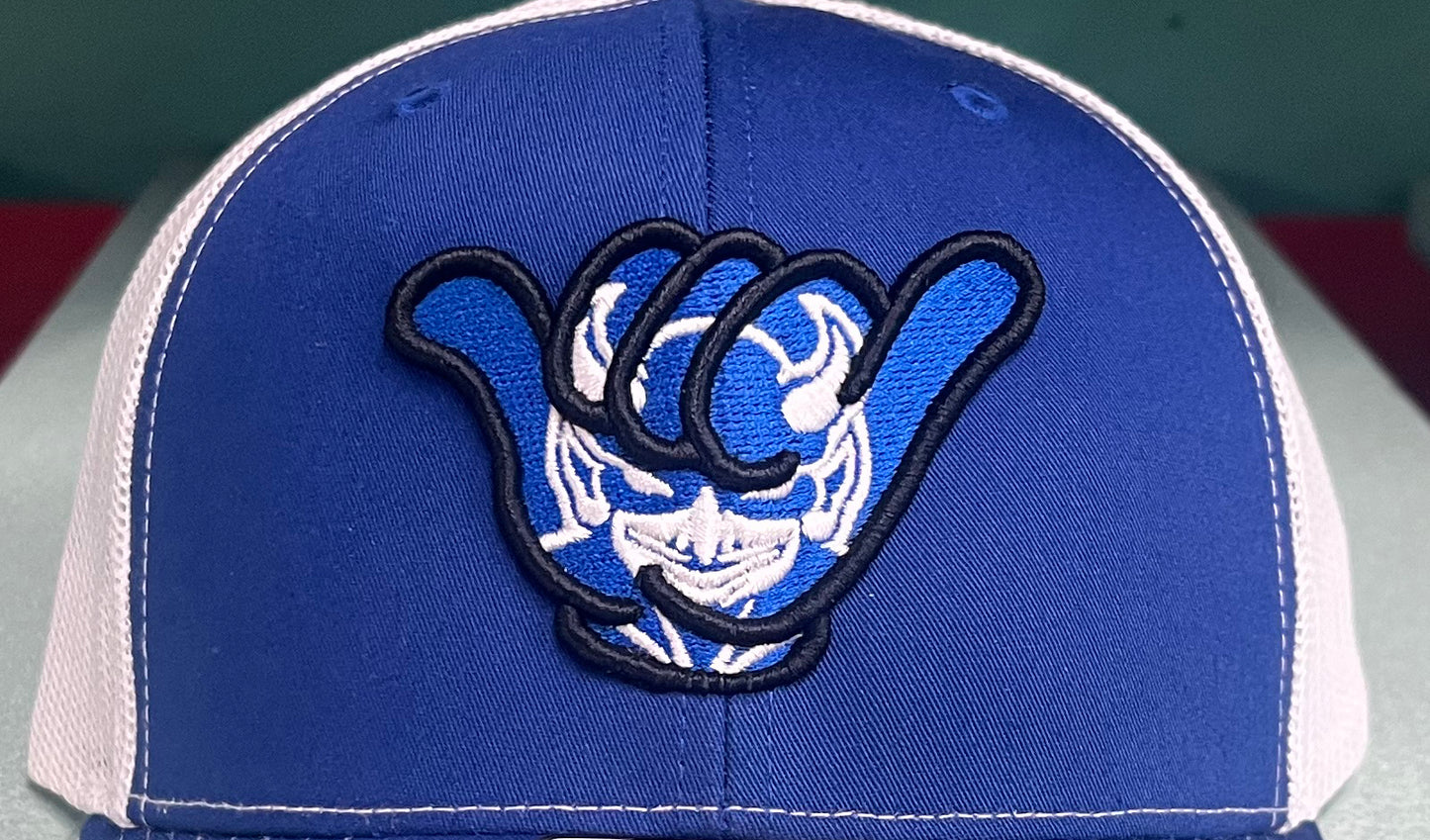 Blue Devils Hang Loose - Richardson 112 Royal Blue/White Snapback