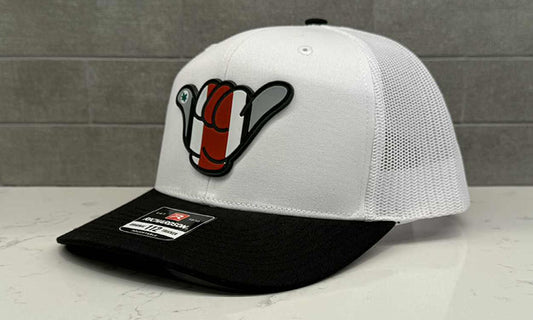 Ohio State Buckeyes  PVC Patch Hang Loose - 112 Snapback White/Black