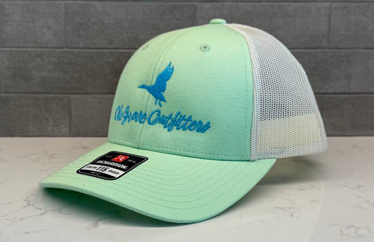 Ole Grove Outfitters Hat - 115 Richardson Snapback Aruba Blue/Birch