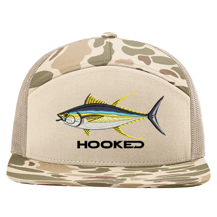 Yellow Fin Tuna - 168P Harvest Duck Camo Flat Bill