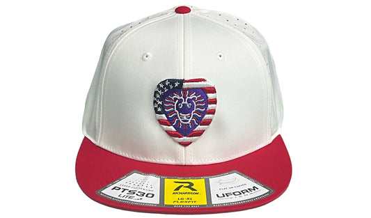 Heart of the Lion - PTS30 White/Red