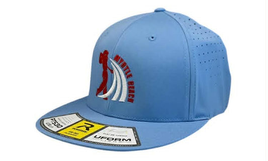 Myrtle Beach Golf Hat - Richardson PTS30 Carolina Blue