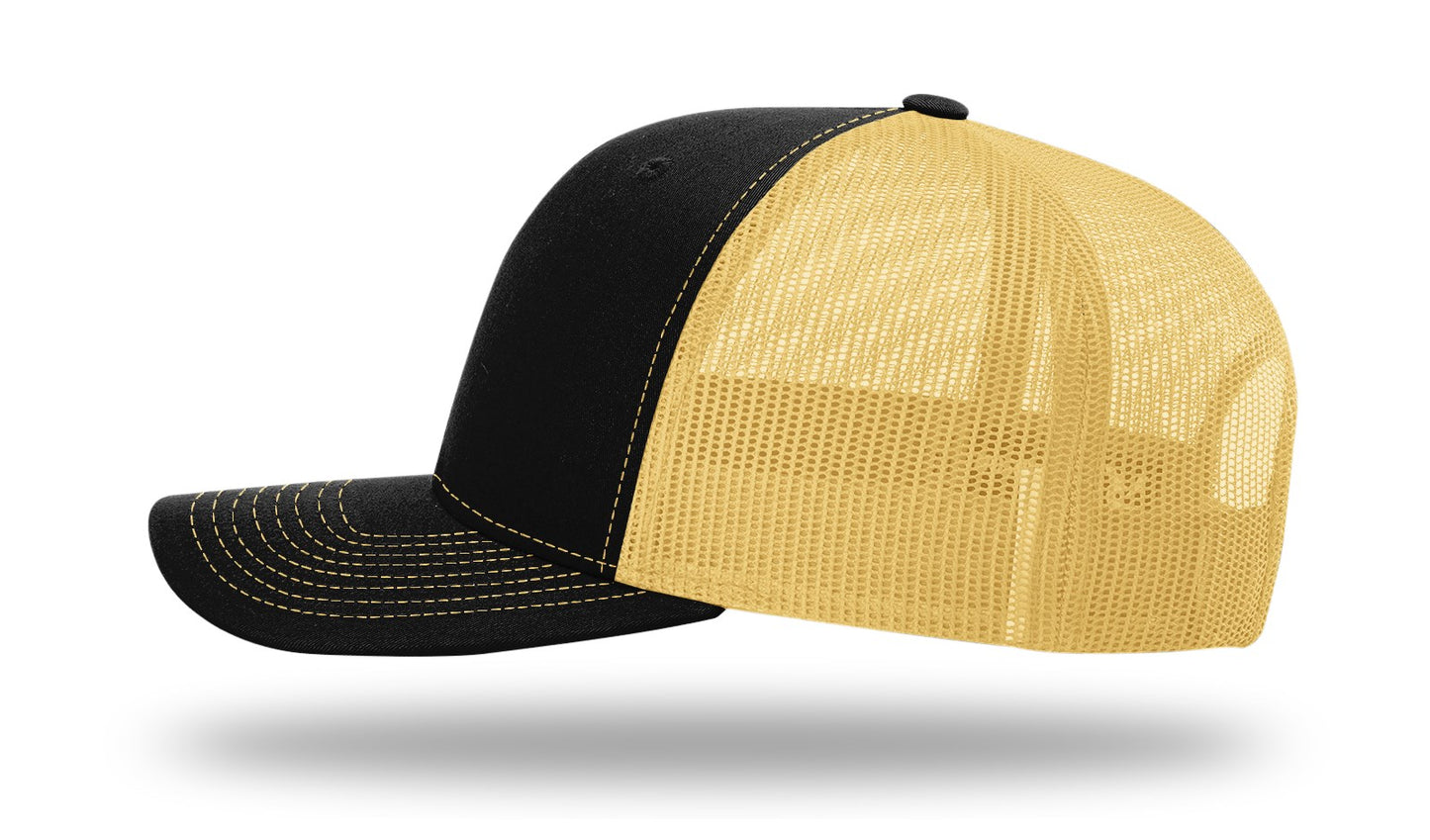 Homeplate USA Flag - R112 Black/Vegas Gold