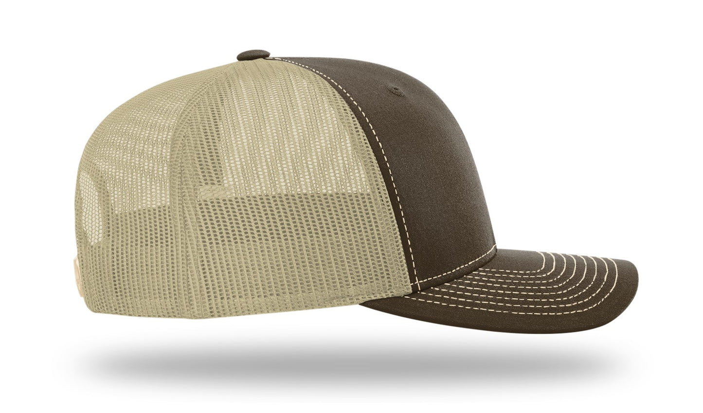 MB Shield - Richardson 112 Snapback - Brown/Khaki-Khaki