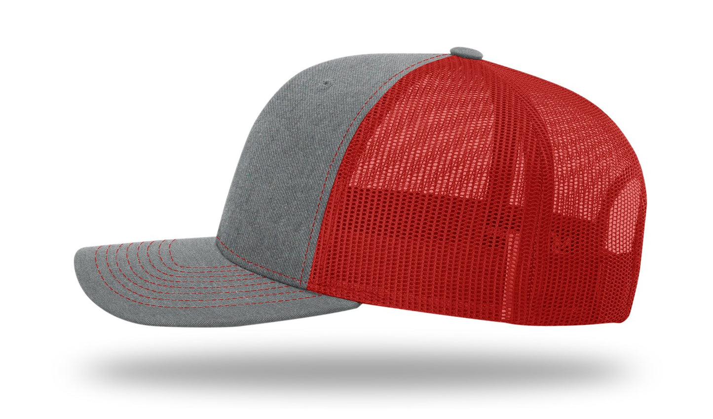 Homeplate USA Flag - R112 Heather Gray/Red