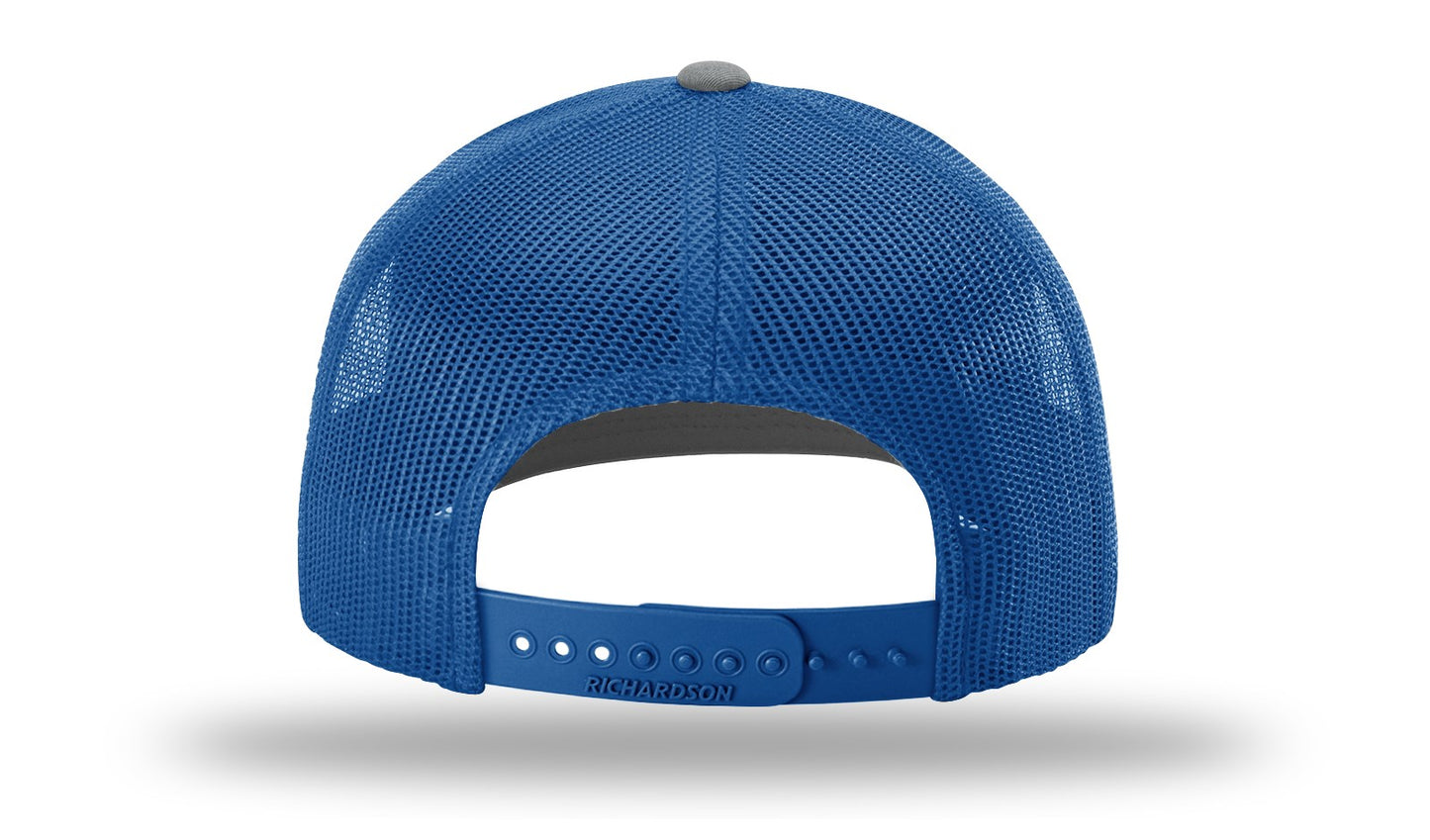 Homeplate USA Flag - R112 Heather Gray/Royal Blue