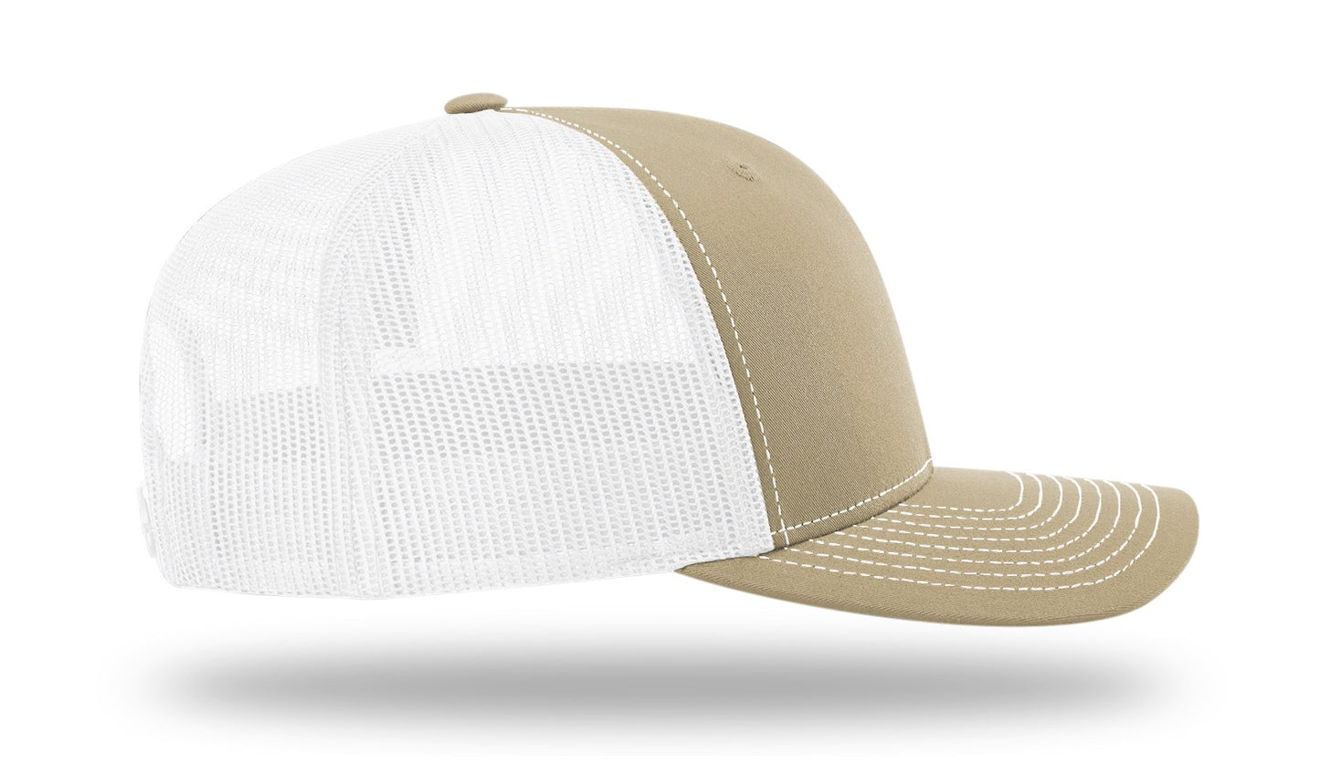 MB Shield - Richardson 112 Snapback - Khaki/White/Burgandy