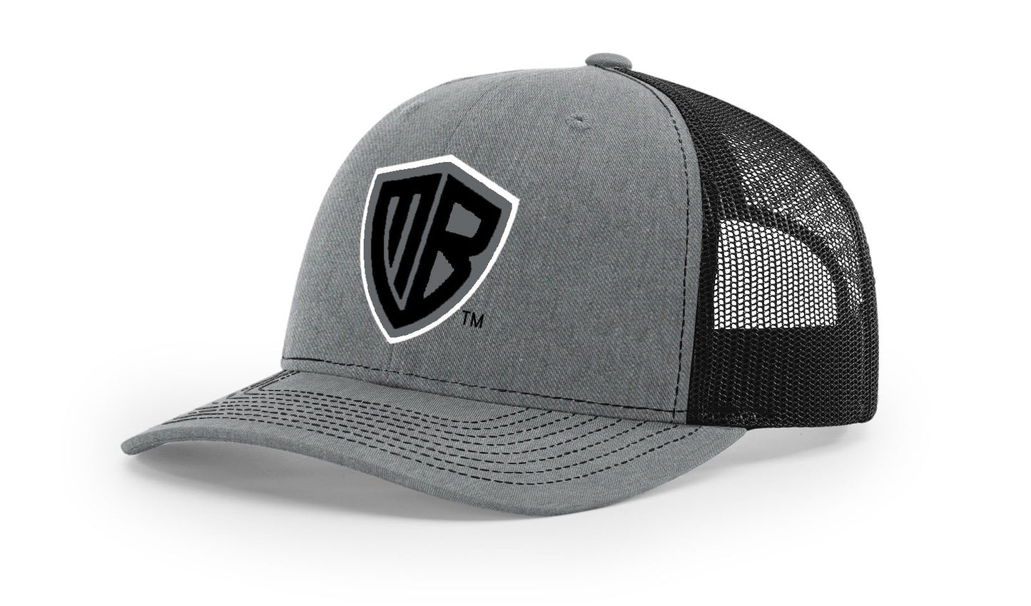 MB Shield - Richardson 112 Snapback - Heather Gray/Black