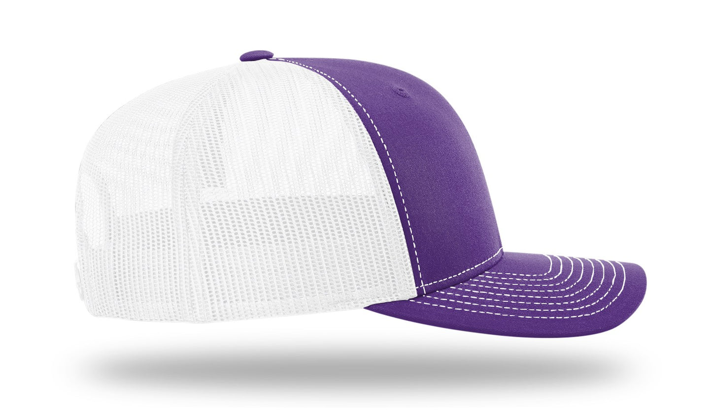 MB Shield - Richardson 112 Snapback - Purple/Teal