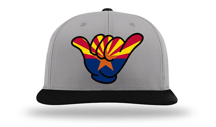Hang Loose Hand Arizona Flag - PTS30 Gray/Black