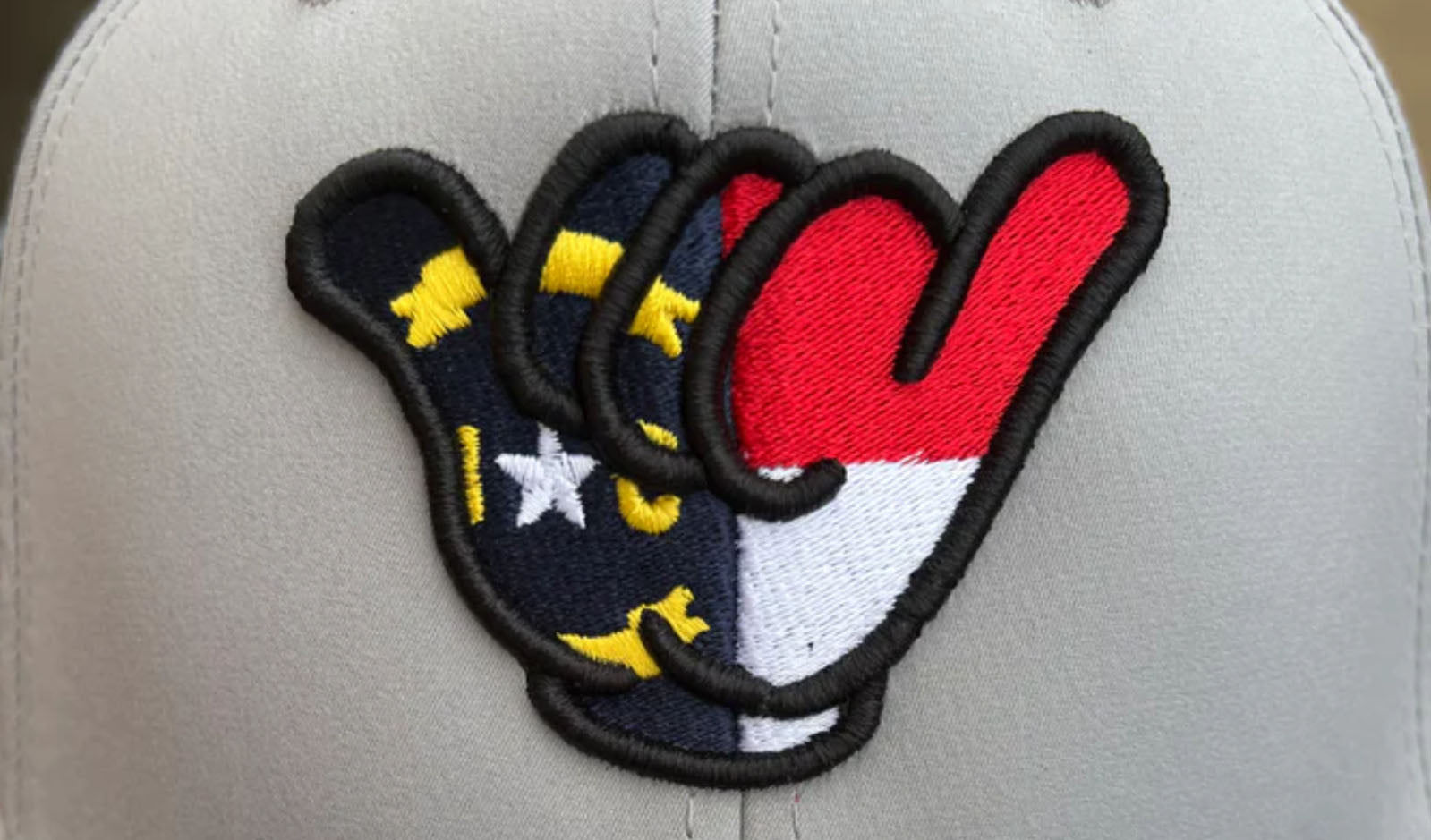 Hang Loose Hand Ohio Flag - PTS30 Gray/Black – Myrtle Beach Hats™